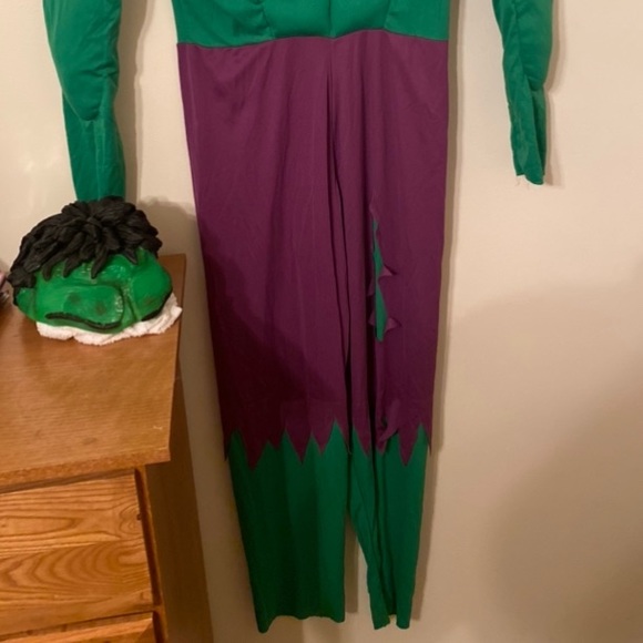 The Hulk Halloween costume from disguise 2000’s barely used kids/ adult - Picture 2 of 2